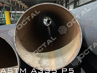 ASTM A335 P5 Óaðfinnanlegur ál stálrör
