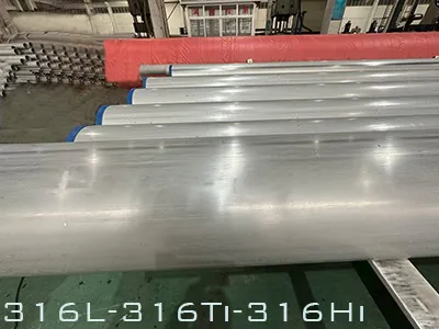 316L-316Ti-316Hi Ryðfrítt stálrör